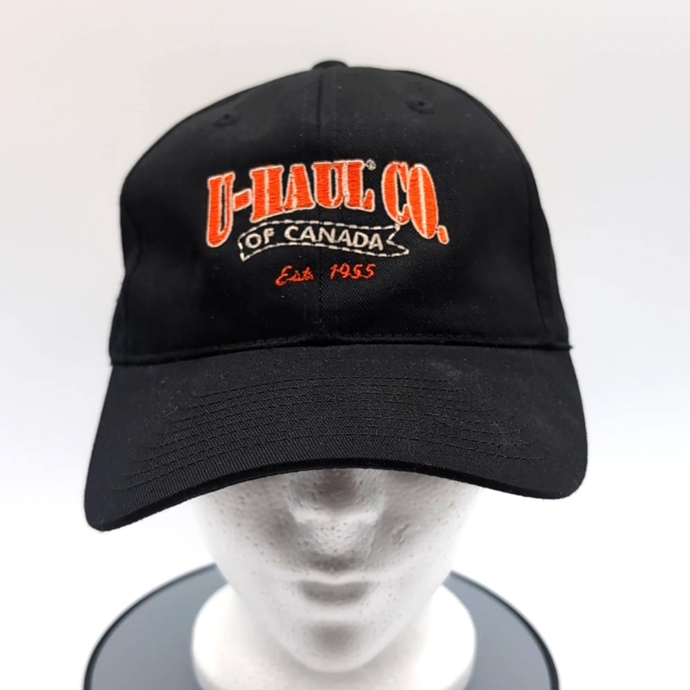 Port Authority| Black Uhaul Co. Of Canada Trucker's Cap Polyester Cotton Blend